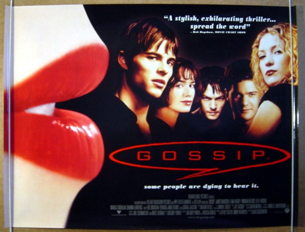 Gossip Original Quad Movie Poster