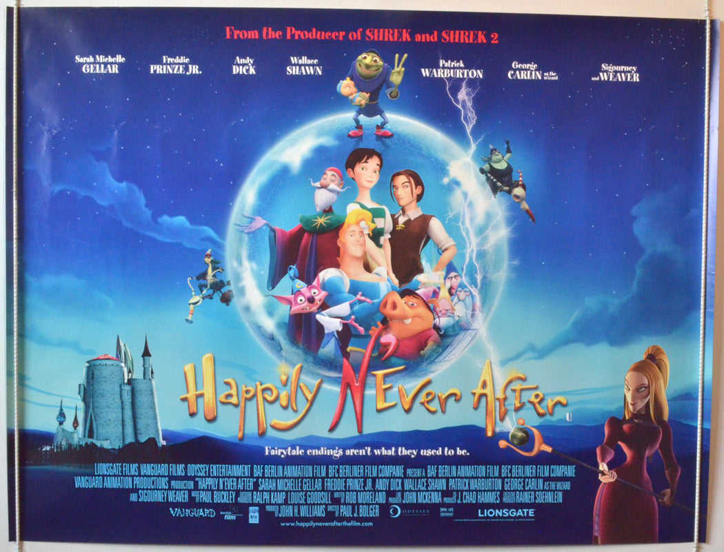 Happily Never After Original British Quad Poster - Movie Poster