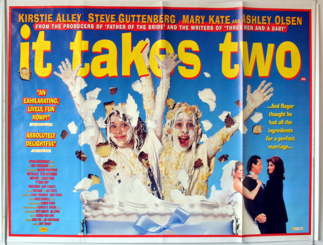 It Takes Two Original British Quad Poster - Movie Poster