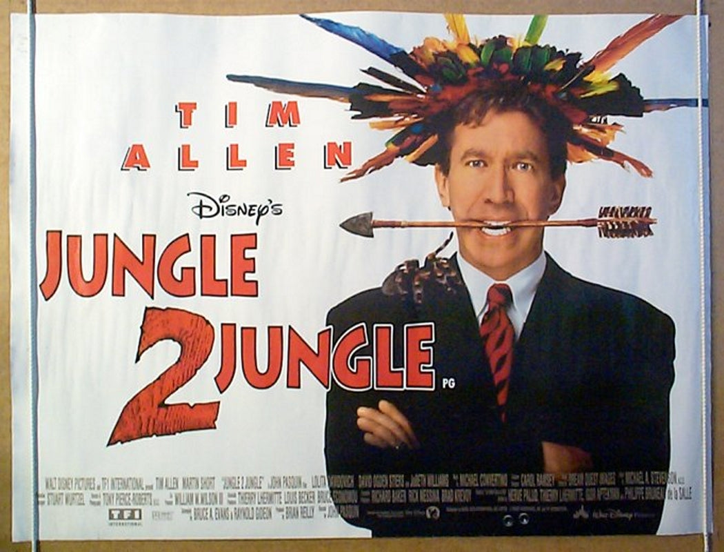 Jungle 2 Jungle Original Quad Movie Poster