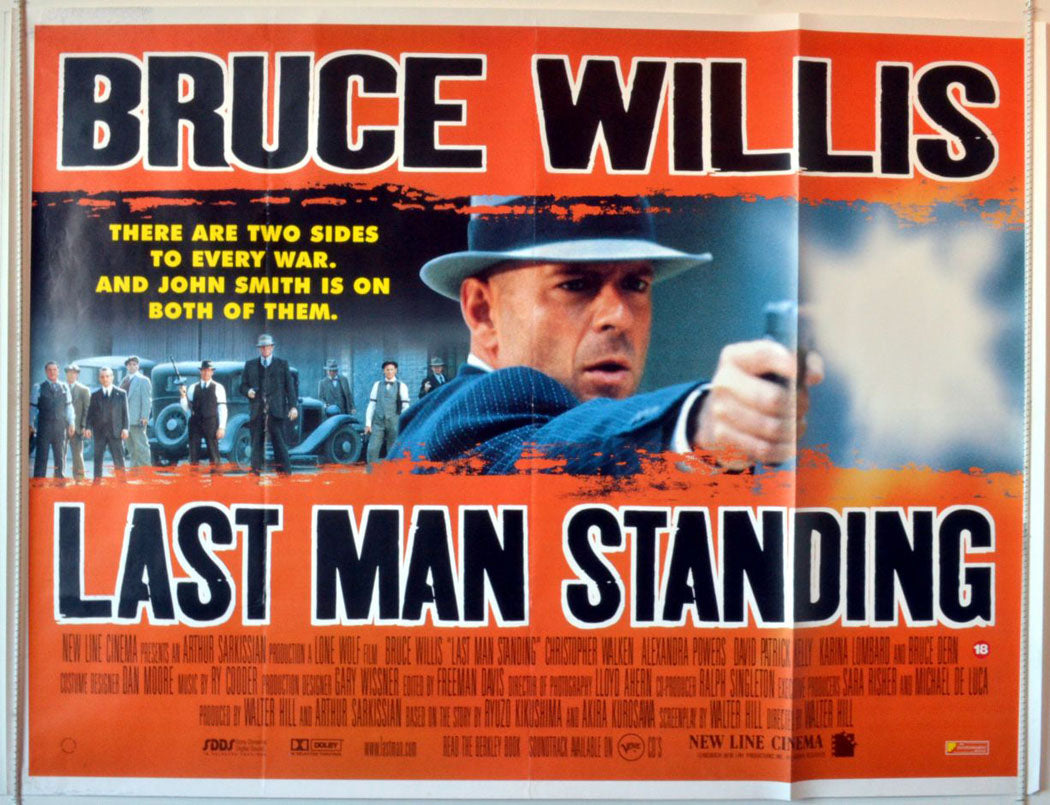 Last Man Standing Original British Quad Poster - Movie Poster