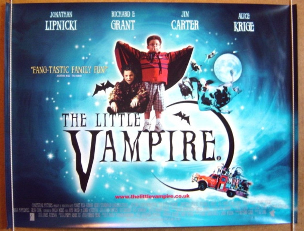 The Little Vampire Original Quad Movie Poster