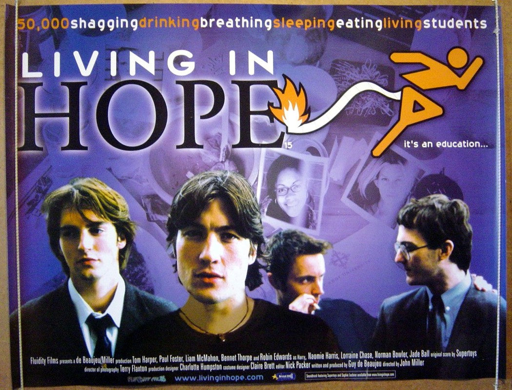 Living In Hope Original Quad Movie Poster
