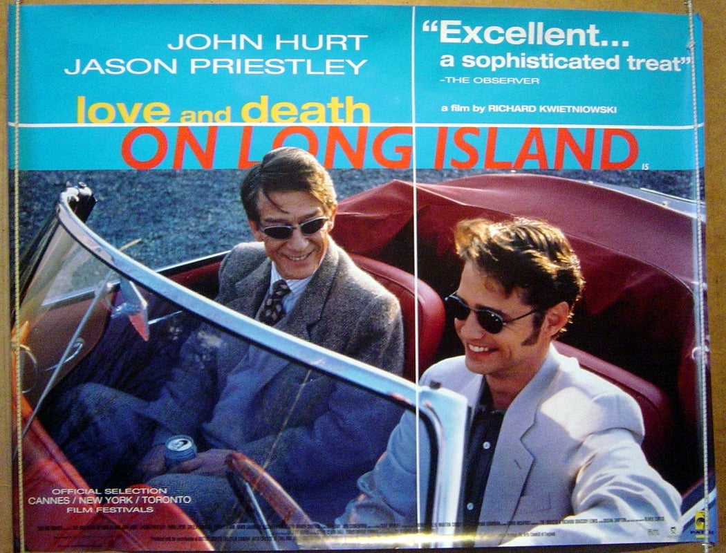 Love And Death On Long Island Original Quad Movie Poster