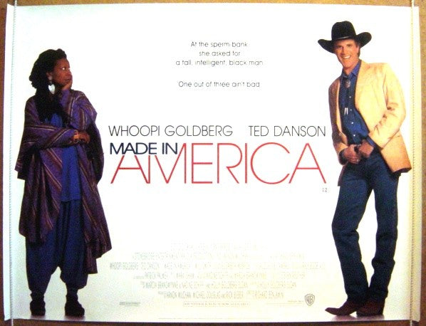 Made In America Original Quad Movie Poster