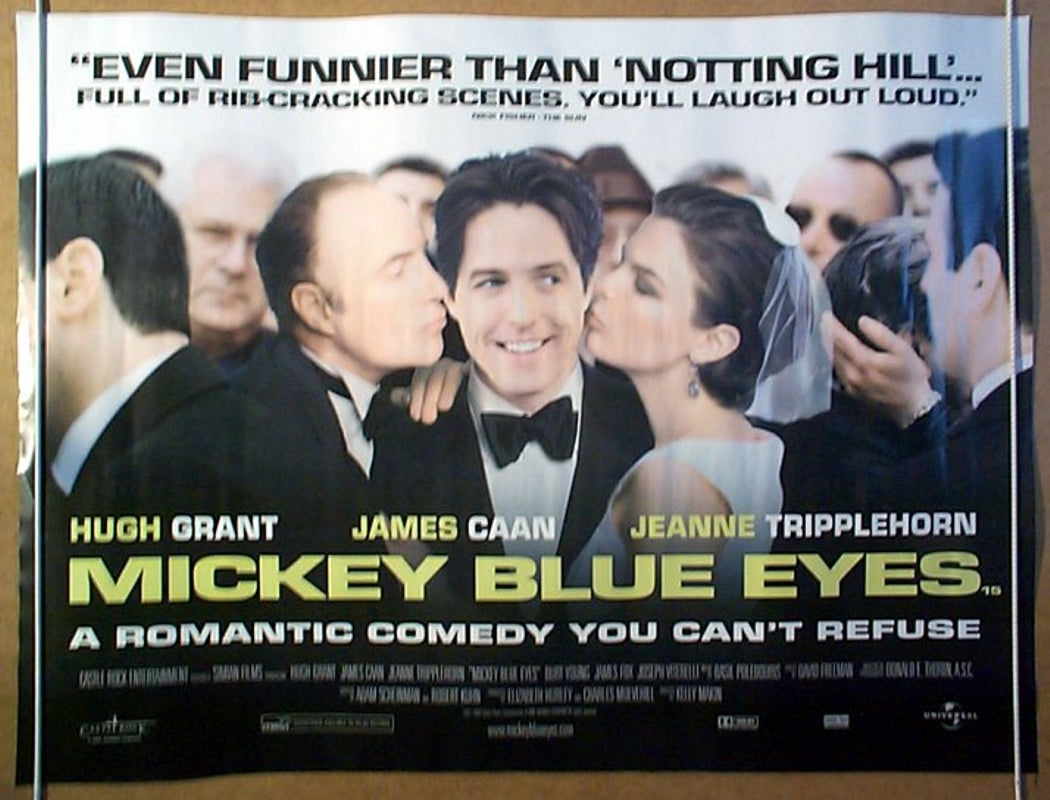 Mickey Blue Eyes Original Quad Movie Poster