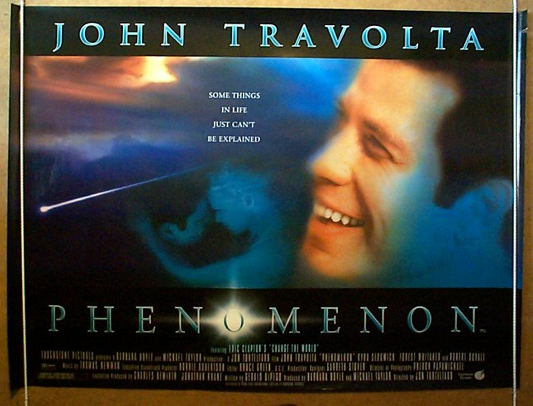 Phenomenon Original Quad Movie Poster