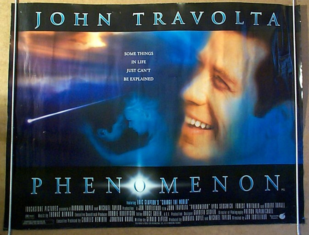 Phenomenon Original Quad Movie Poster