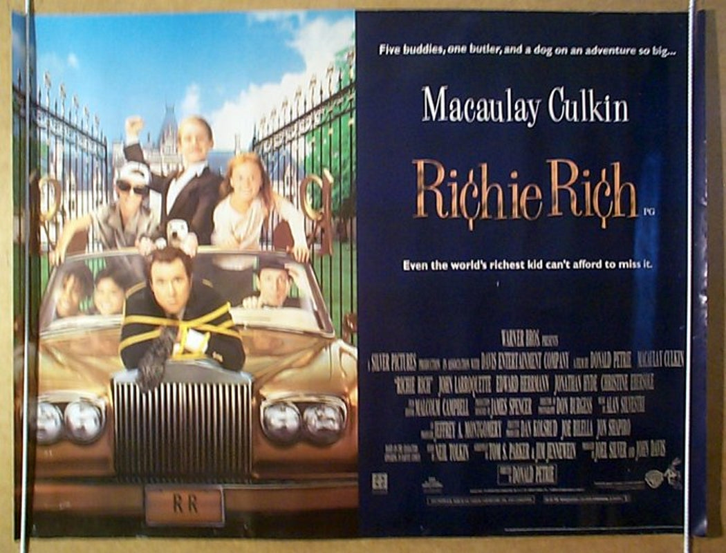 Richie Rich Original Quad Movie Poster