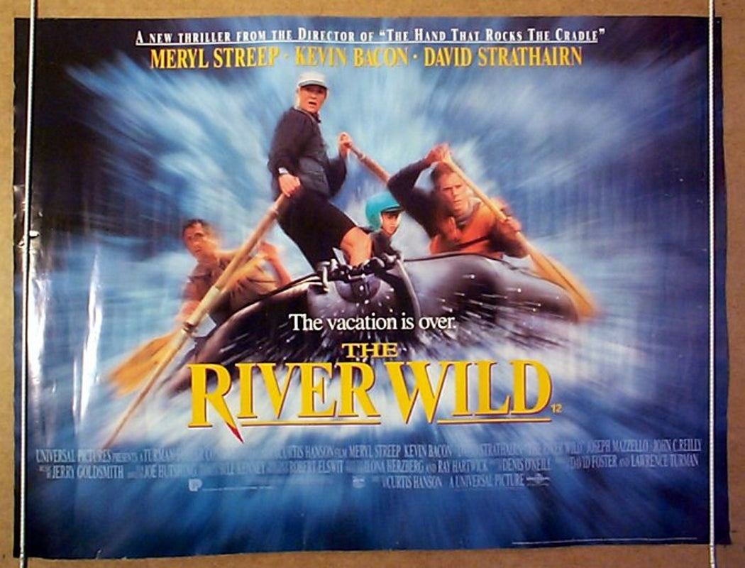 The River Wild Original Quad Movie Poster