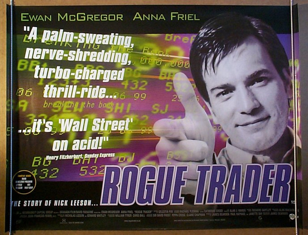 Rogue Trader Original Quad Movie Poster