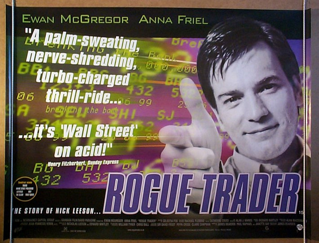 Rogue Trader Original Quad Movie Poster
