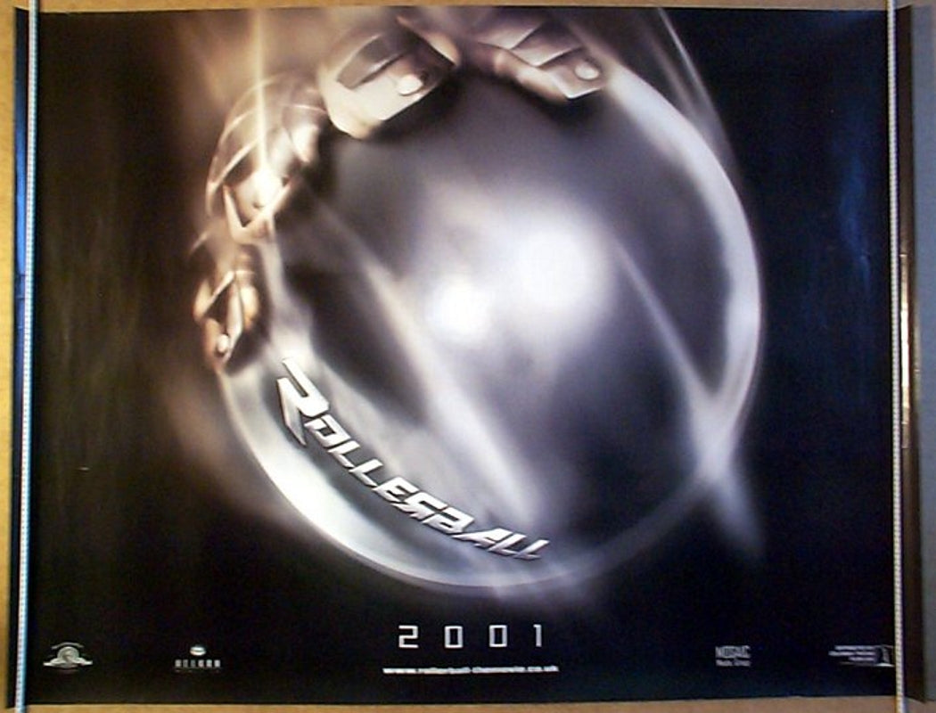 Rollerball Original Quad Movie Poster