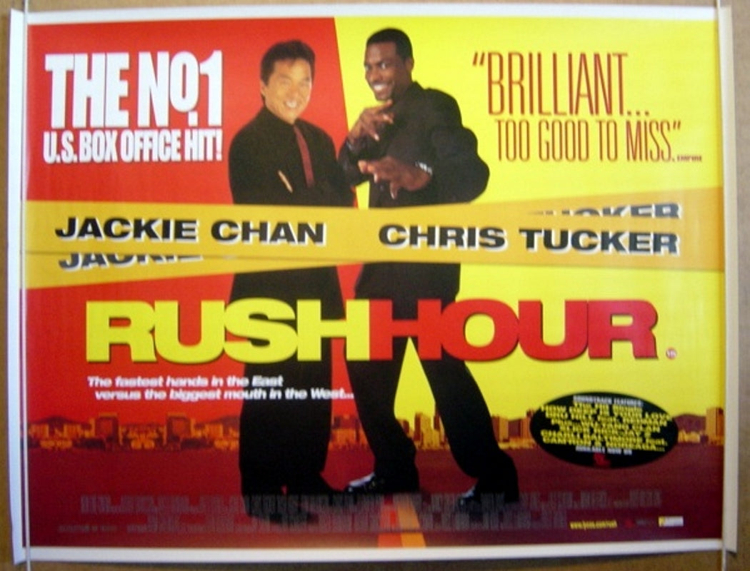 Rush Hour Original Quad Movie Poster