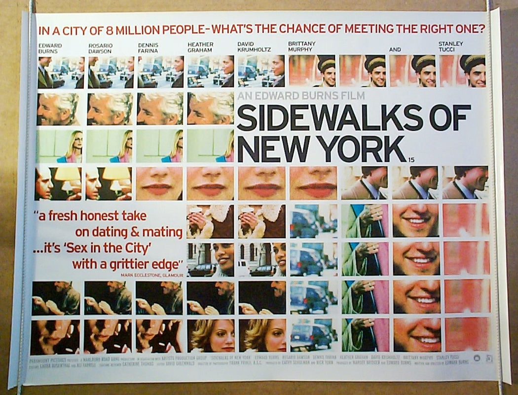 Sidewalks Of New York Original Quad Movie Poster