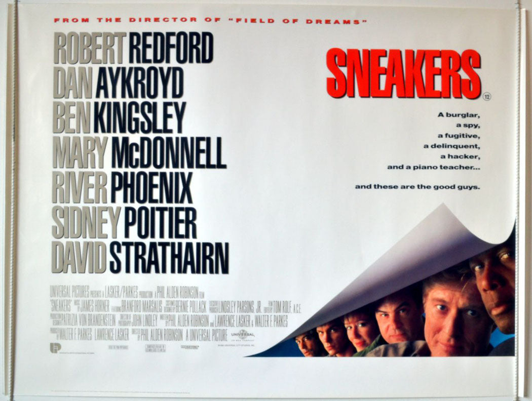 Sneakers Original British Quad Poster - Movie Poster