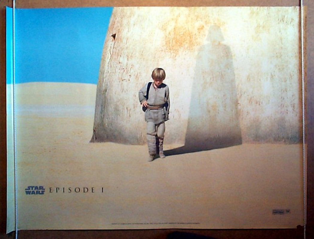 Star Wars : Episode 1 - The Phantom Menace (Teaser) Original Quad Movie Poster
