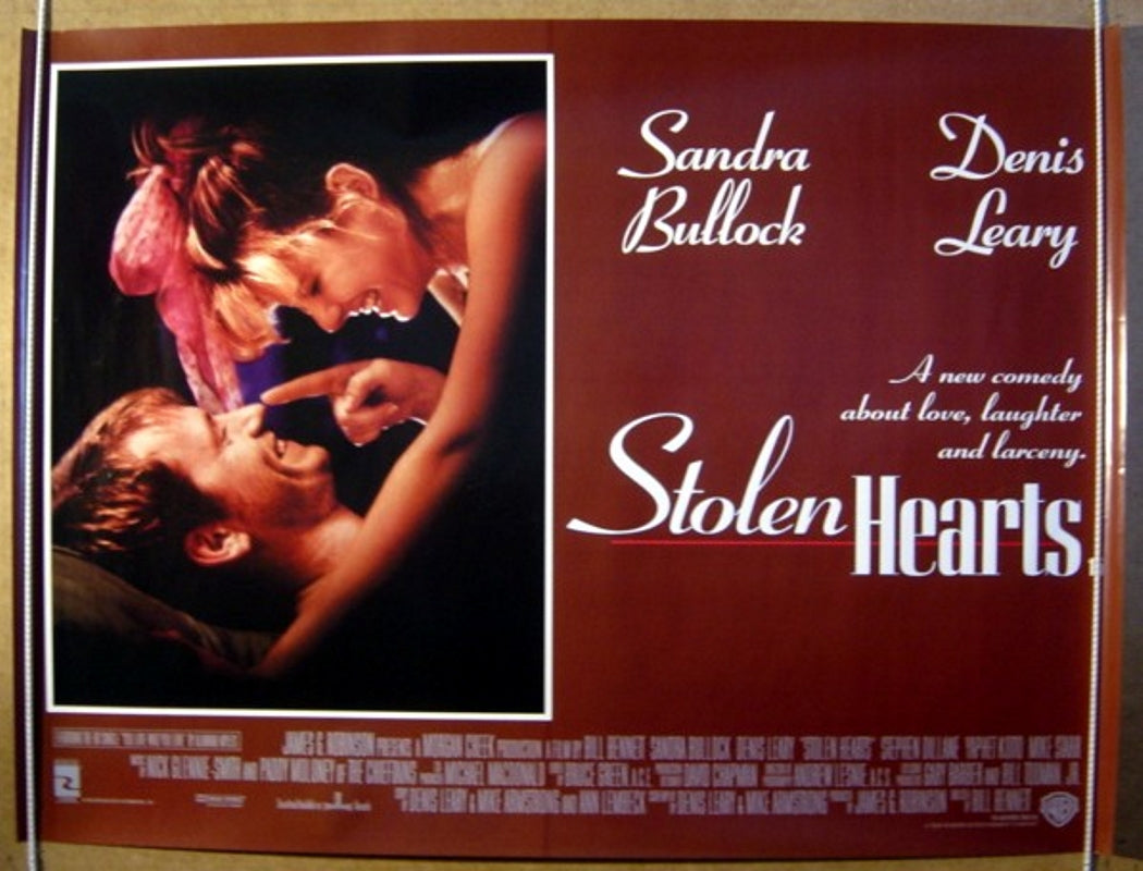 Stolen Hearts Original Quad Movie Poster