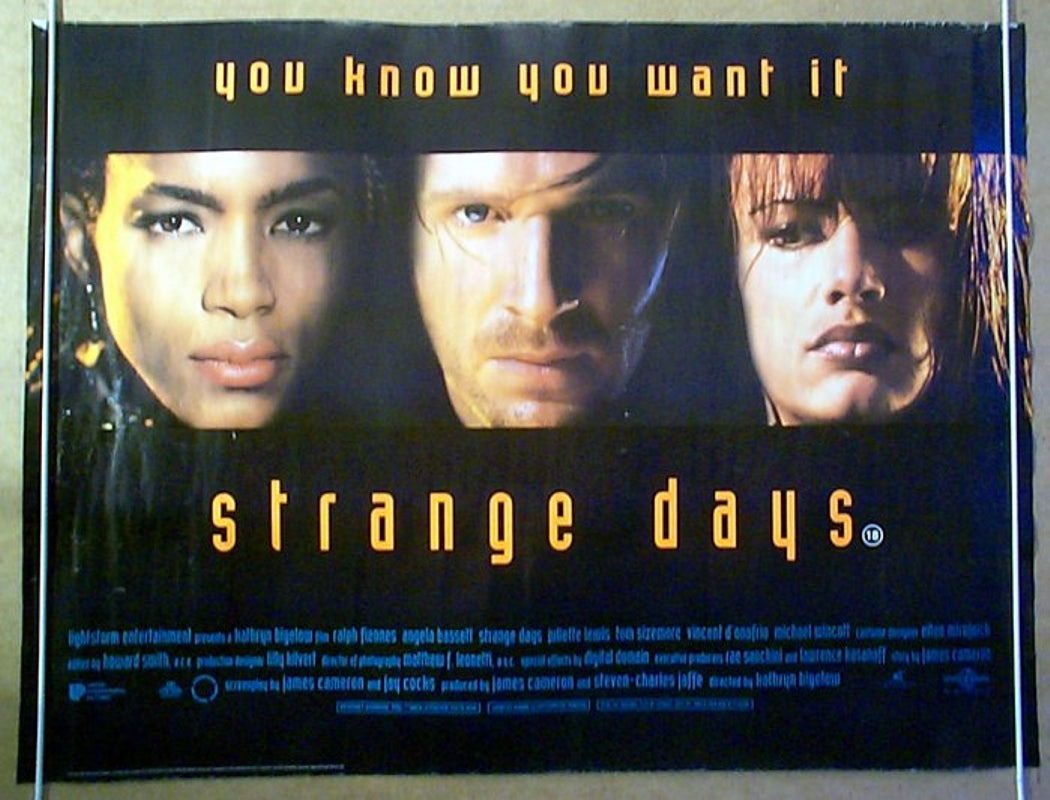 Strange Days Original Quad Movie Poster