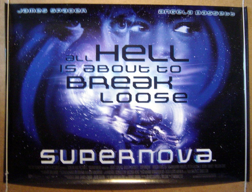 Supernova Original Quad Movie Poster