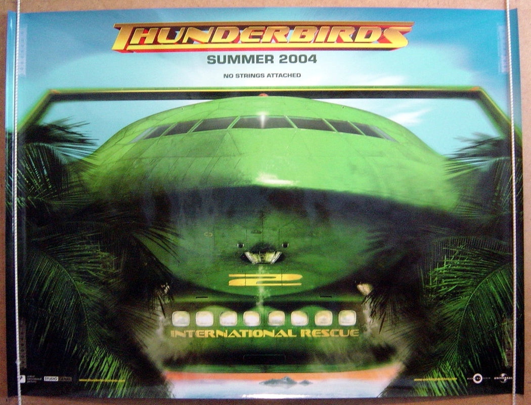 Thunderbirds (Teaser) Original Quad Movie Poster