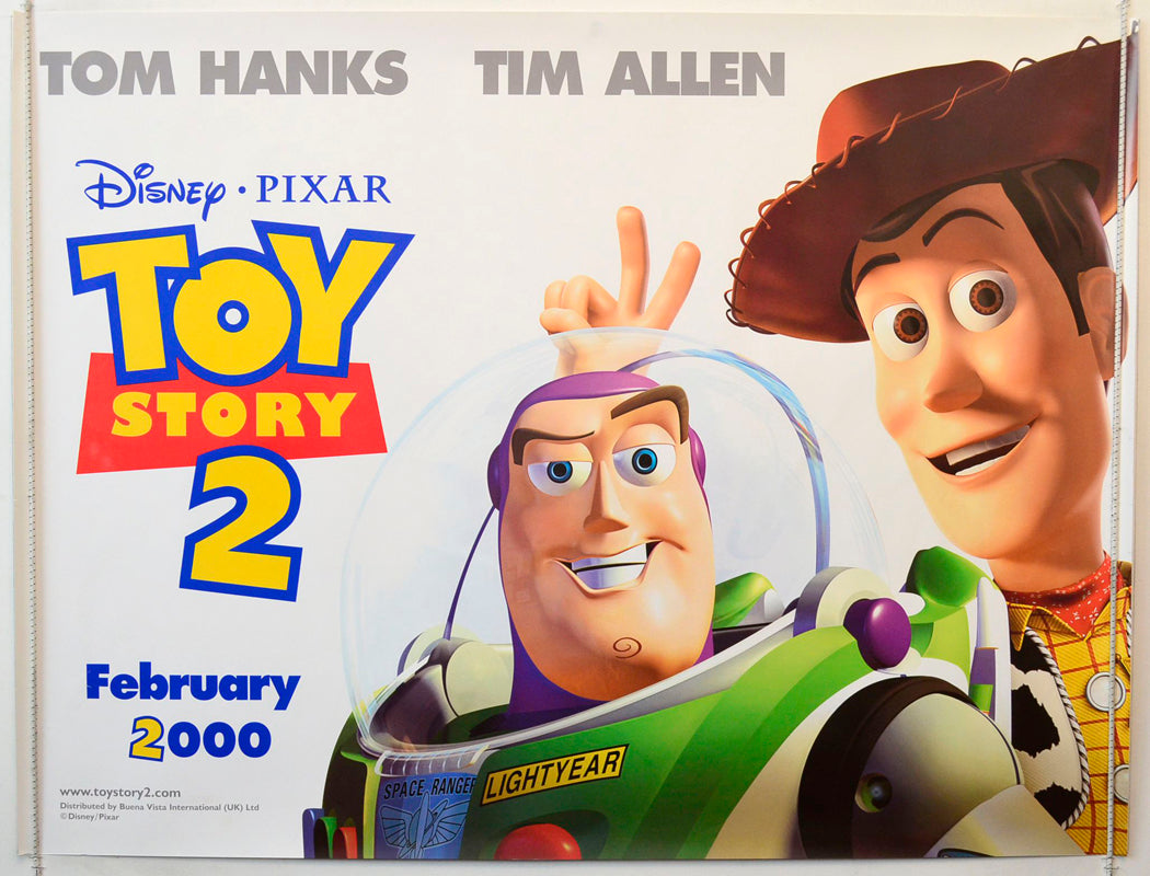 Toy Story 2 (Teaser / Advance Version) Original British Quad Poster - Movie Poster