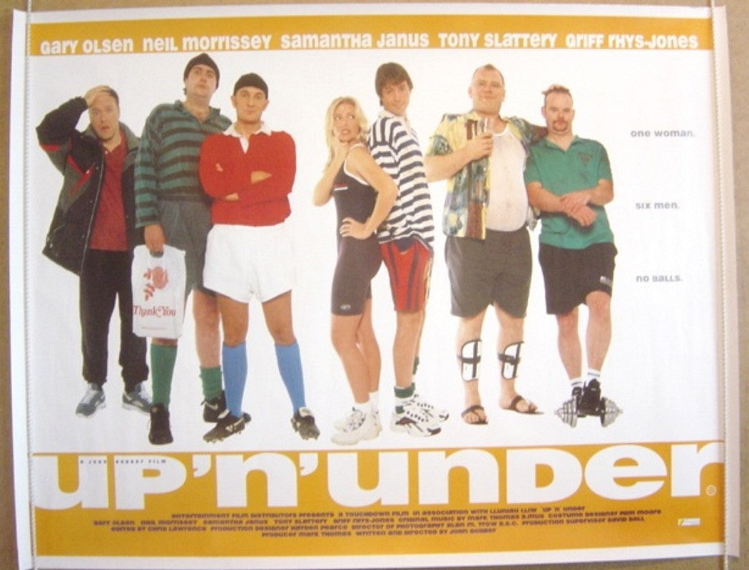 Up 'N' Under Original Quad Movie Poster