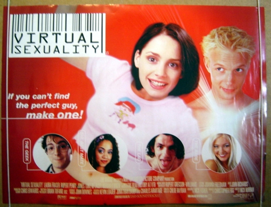Virtual Sexuality Original Quad Movie Poster