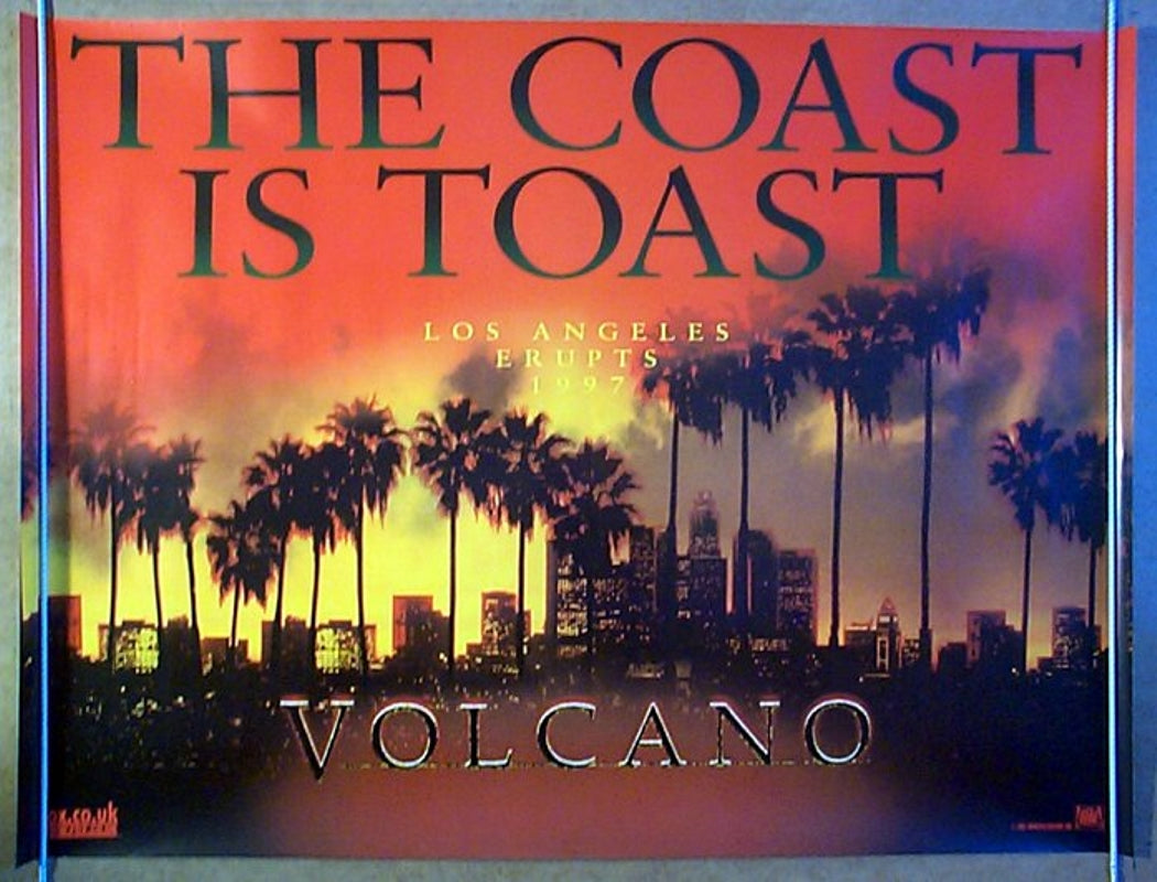 Volcano (Teaser) Original Quad Movie Poster