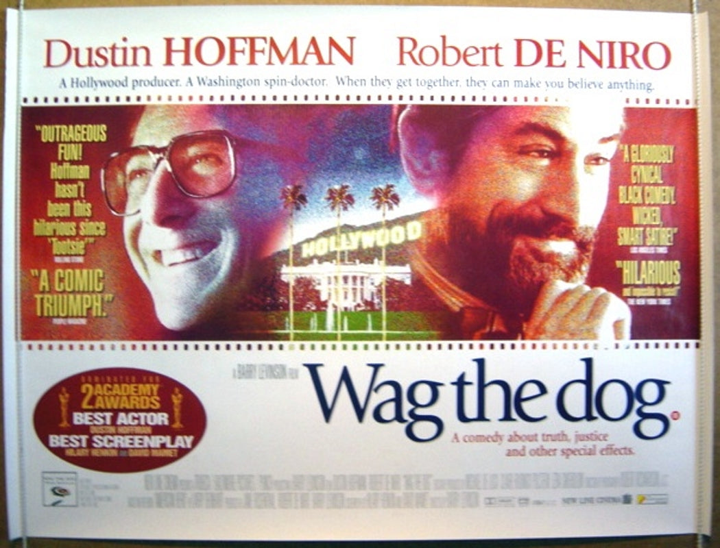 Wag The Dog Original Quad Movie Poster