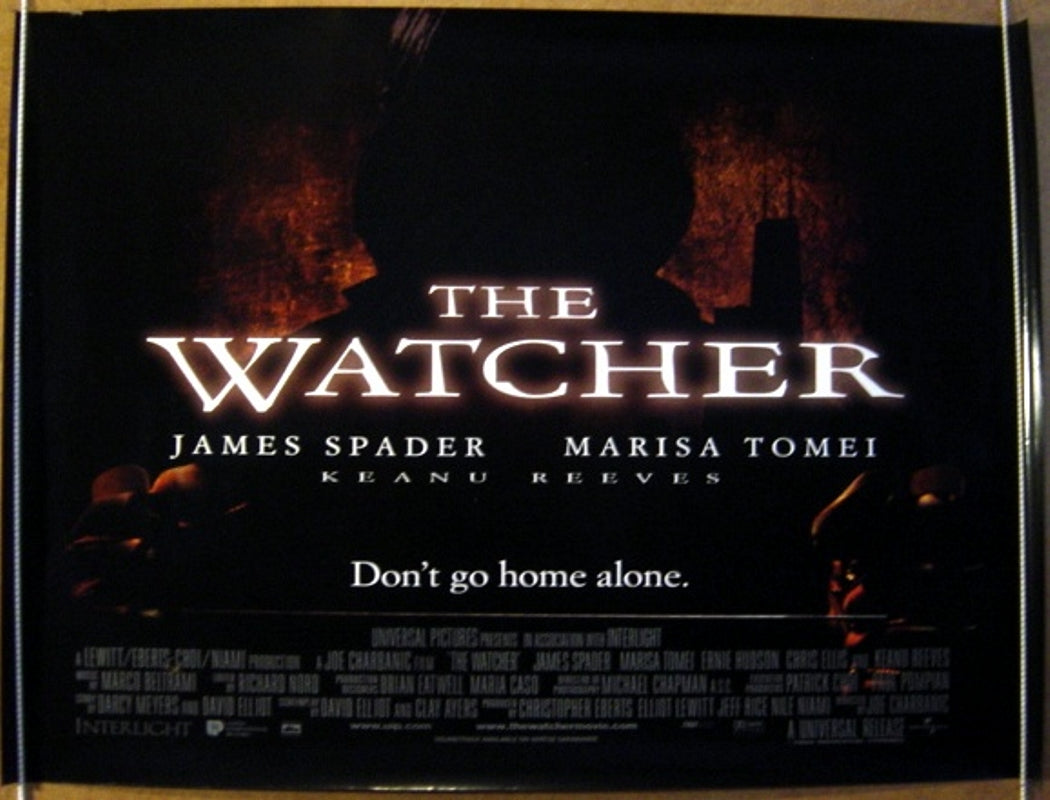 The Watcher Original Quad Movie Poster