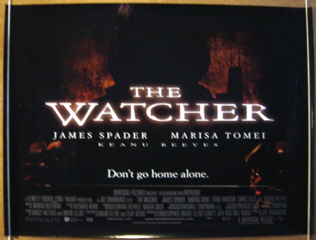 The Watcher Original Quad Movie Poster