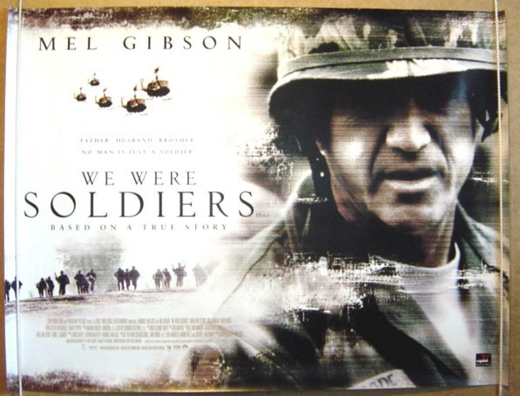 We Were Soldiers Original Quad Movie Poster