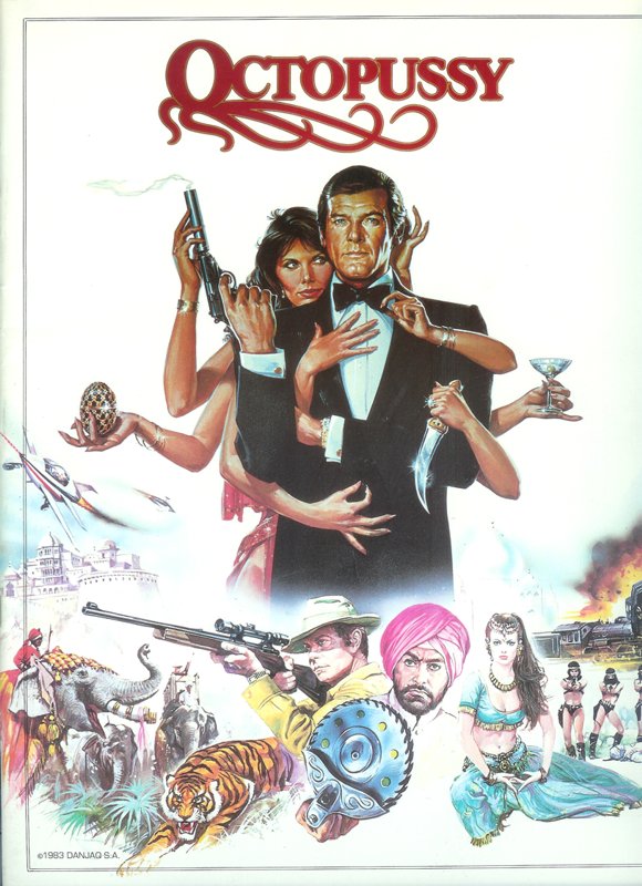 007 : Octopussy Original Souvenir Brochure