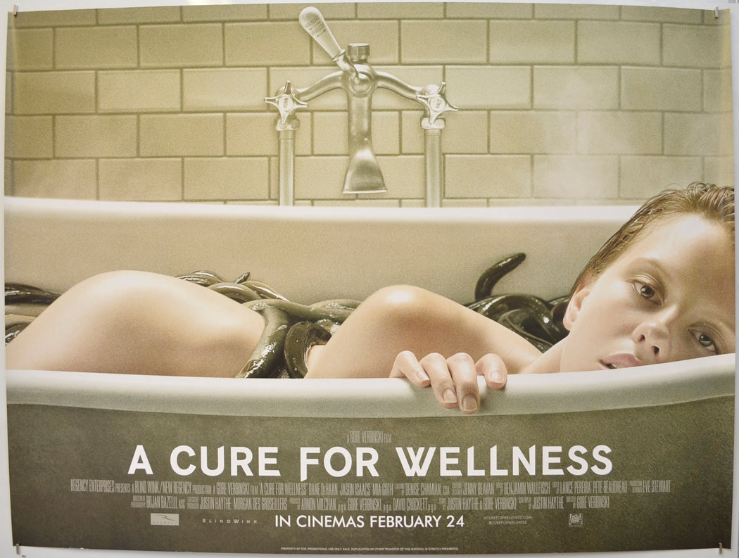 A Cure For Wellness Original Quad Poster - Film Poster - Movie Poster
