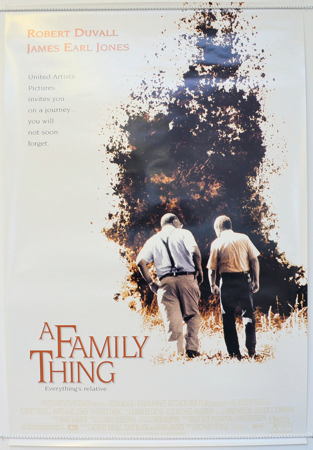 A Family Thing Original One Sheet Poster - Film Poster - Movie Poster