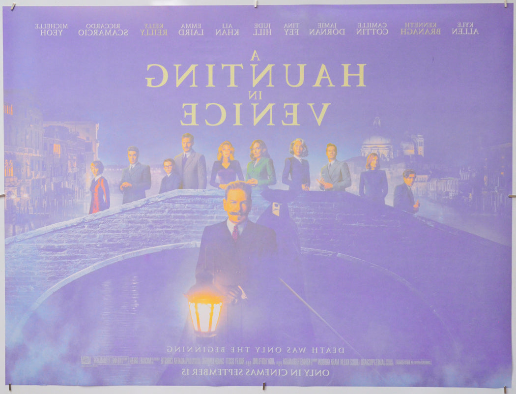 A Haunting In Venice (Back) Cinema Quad Movie Poster