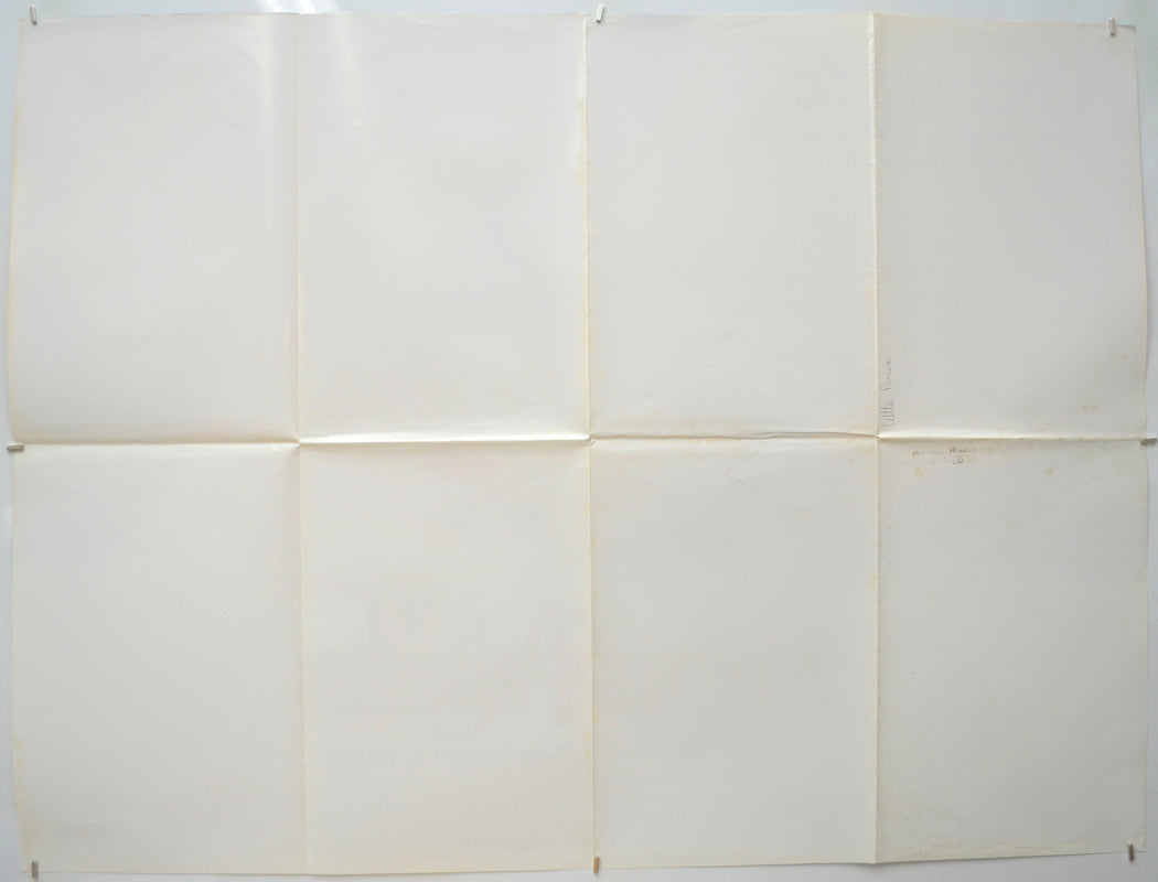 A LITTLE PRINCESS (Back) Cinema Quad Movie Poster