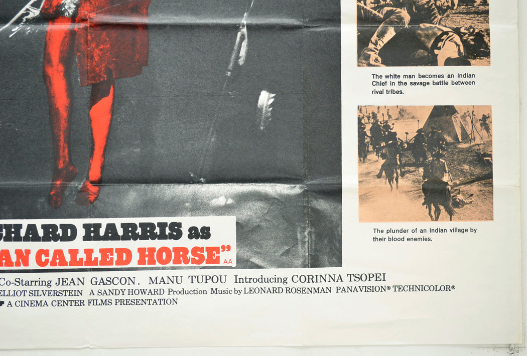 A MAN CALLED HORSE (Bottom Right) Cinema Quad Movie Poster