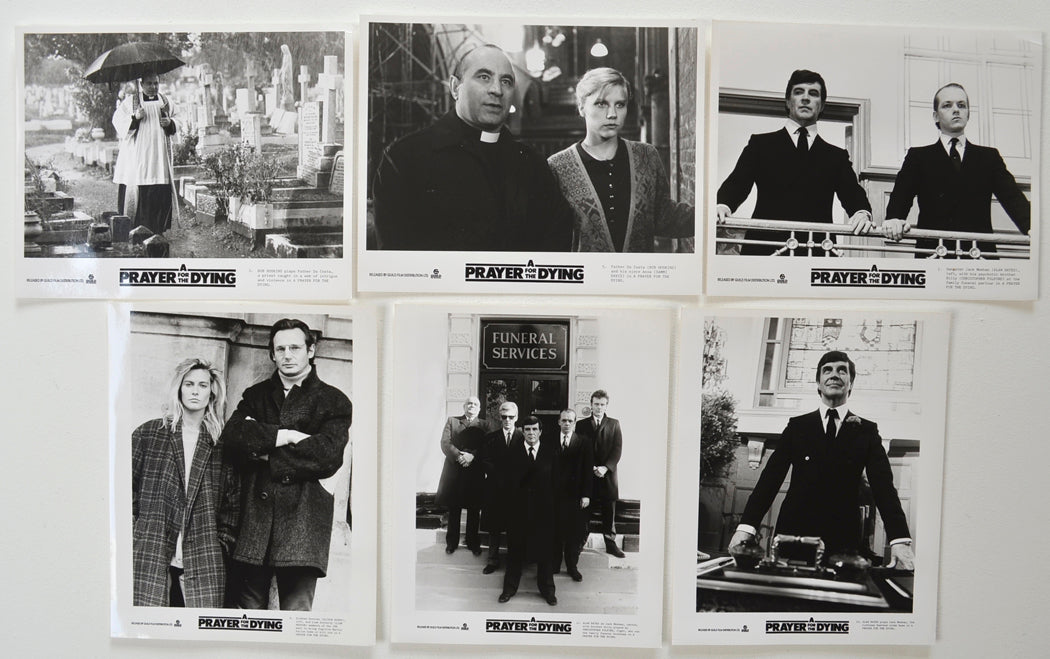 A Prayer For The Dying 6 Original Black And White Press Stills