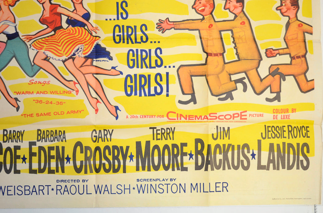 A PRIVATE’S AFFAIR (Bottom Right) Cinema Quad Movie Poster