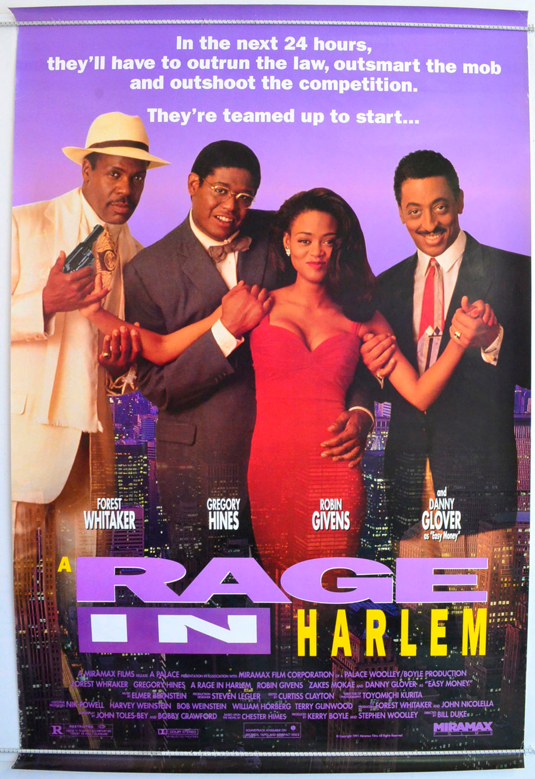 A Rage In Harlem Original One Sheet Poster - Film Poster - Movie Poster