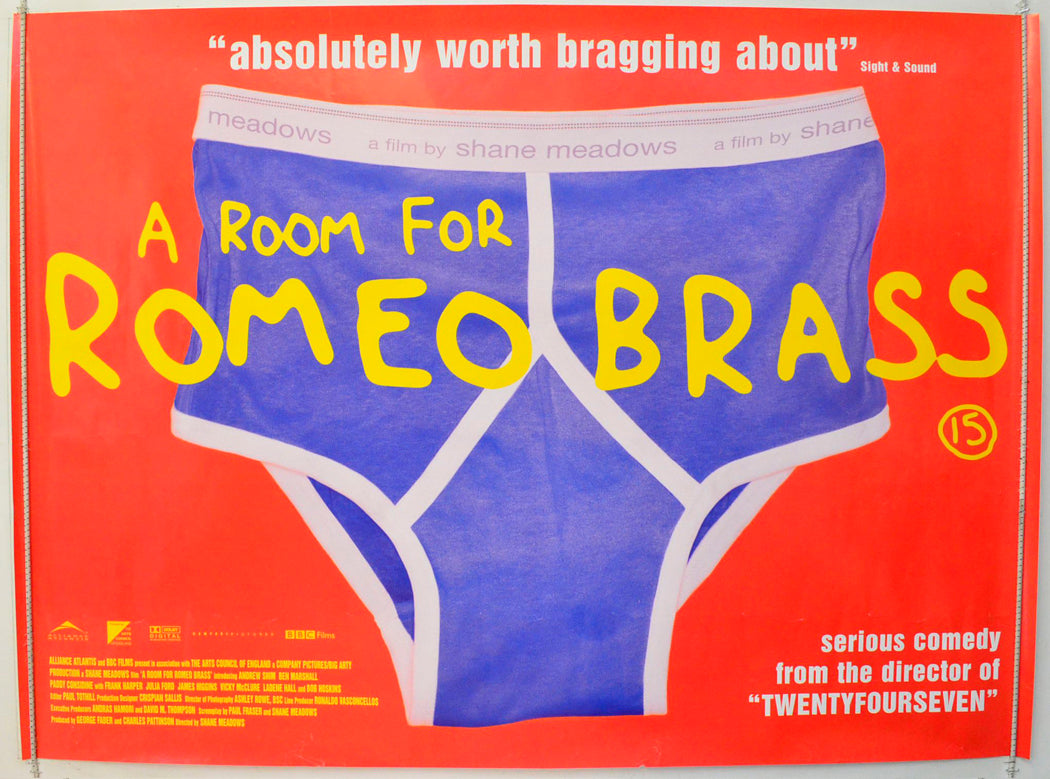 A Room For Romeo Brass Original British Quad Poster - Film Poster - Movie Poster
