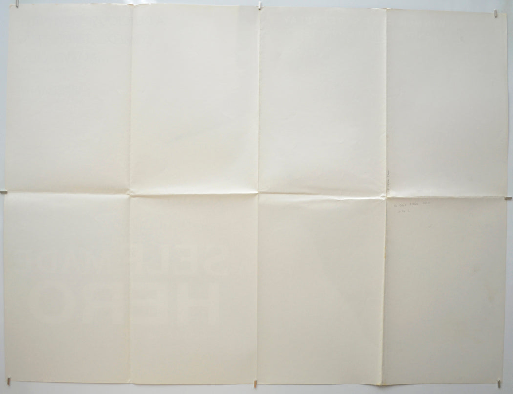 A SELF MADE HERO (Back) Cinema Quad Movie Poster