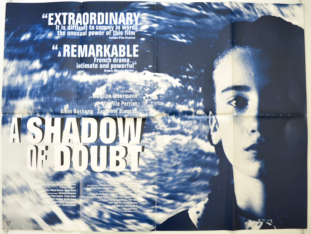 A Shadow Of Doubt (a.k.a. L'ombre du doute) Original Quad Poster - Film Poster - Movie Poster