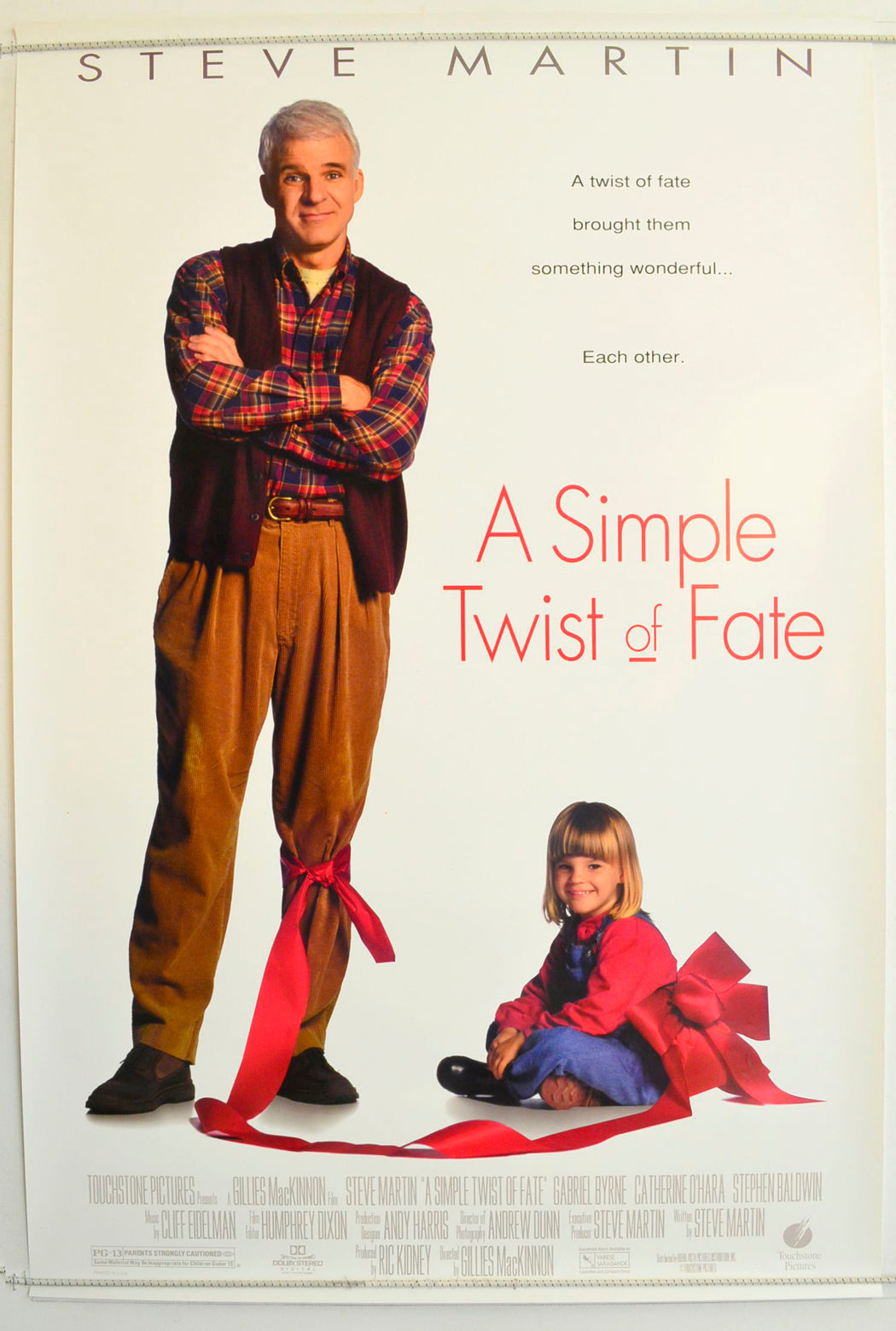 A Simple Twist Of Fate Original One Sheet Poster - Film Poster - Movie Poster