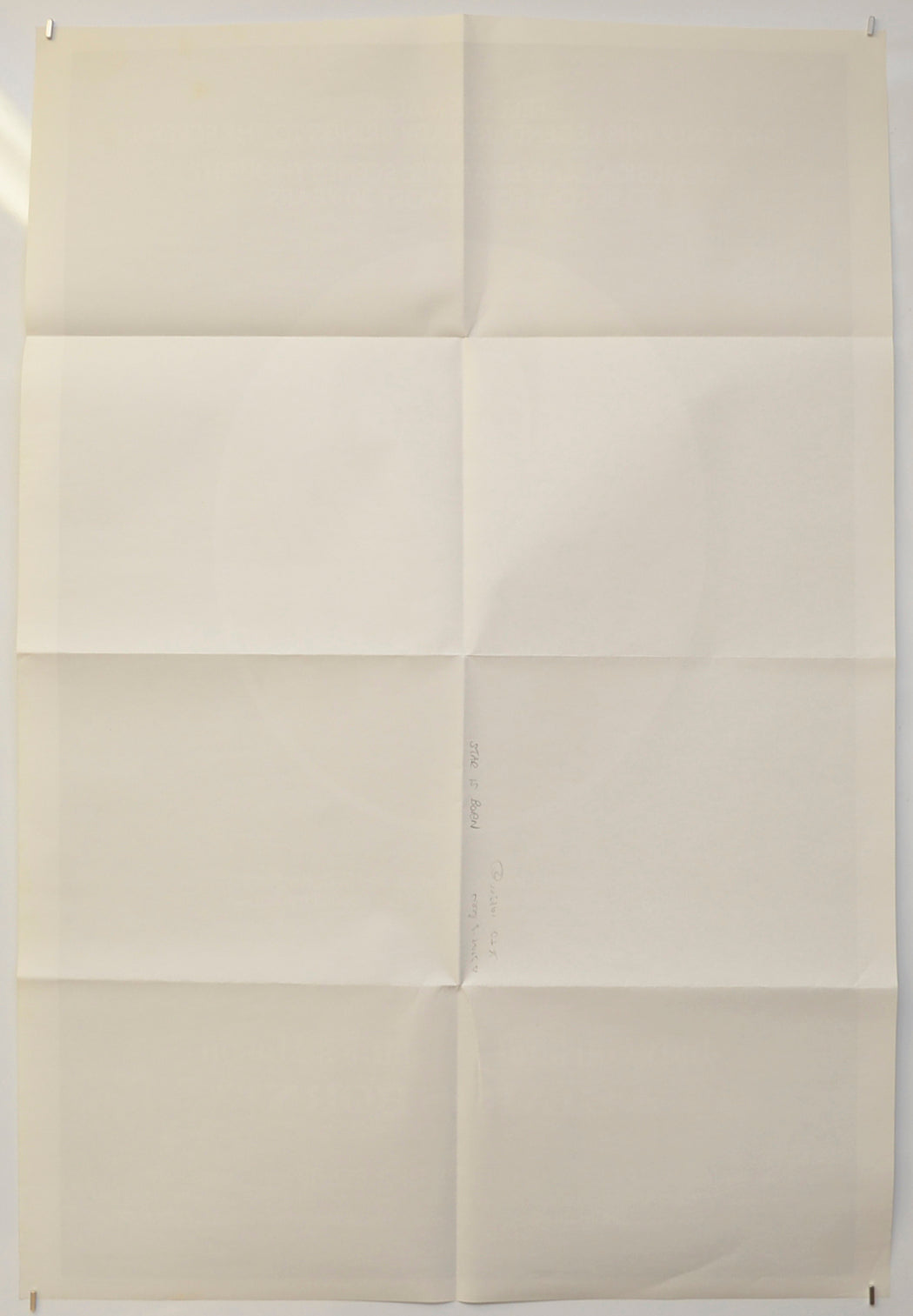 A STAR IS BORN (Back) Cinema One Sheet Movie Poster