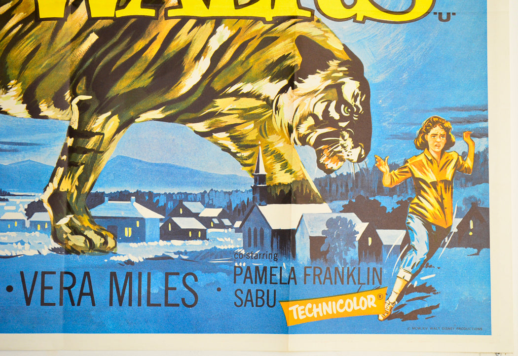 A TIGER WALKS (Bottom Right) Cinema Quad Movie Poster