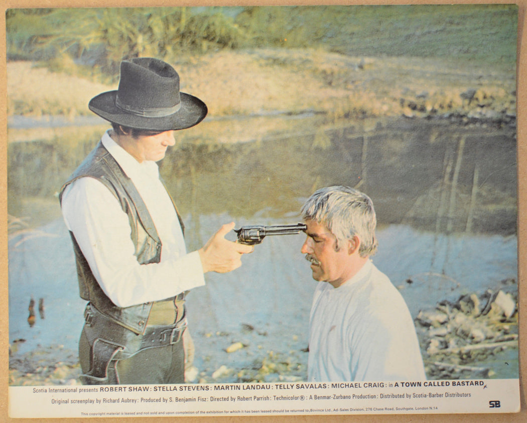 A TOWN CALLED BASTARD (Card 6) Cinema Colour FOH Stills / Lobby Cards