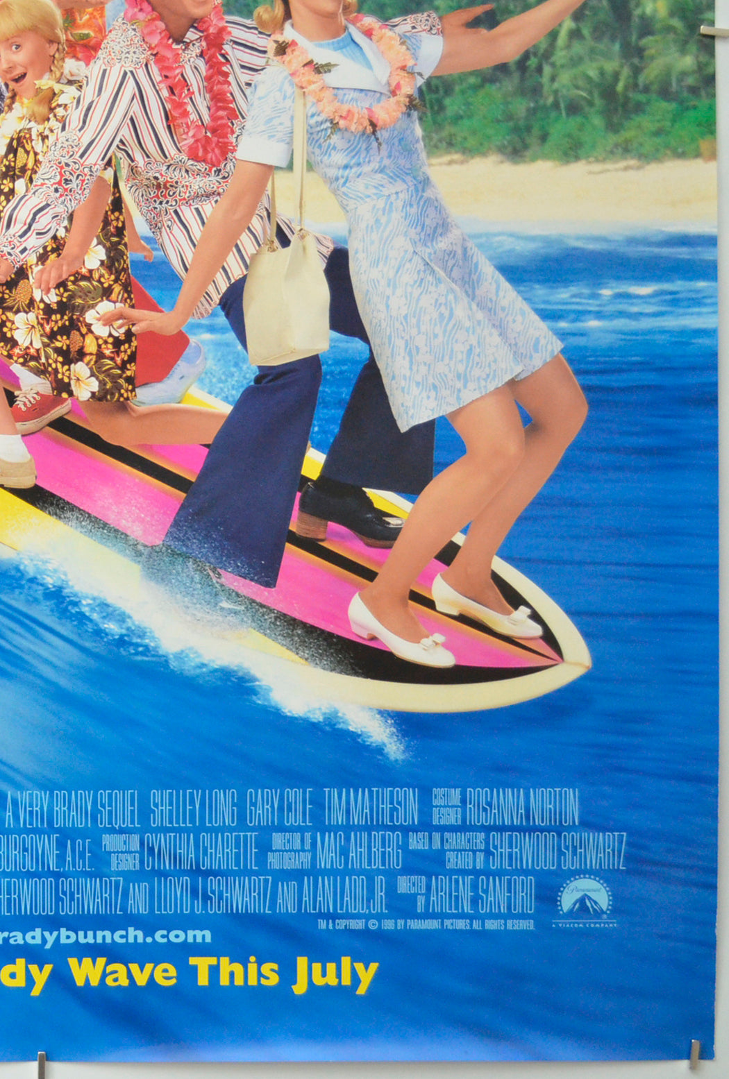 A VERY BRADY SEQUEL (Bottom Right) Cinema One Sheet Movie Poster